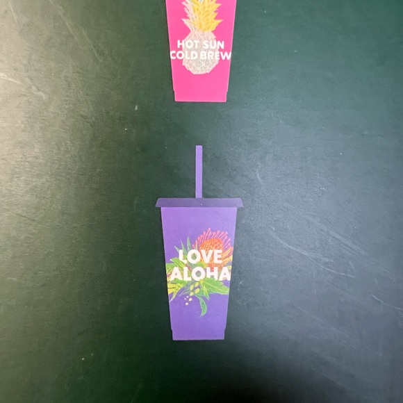 Starbucks Hawaii Collection 5 pack (24 oz) tumblers - Picture 7 of 7
